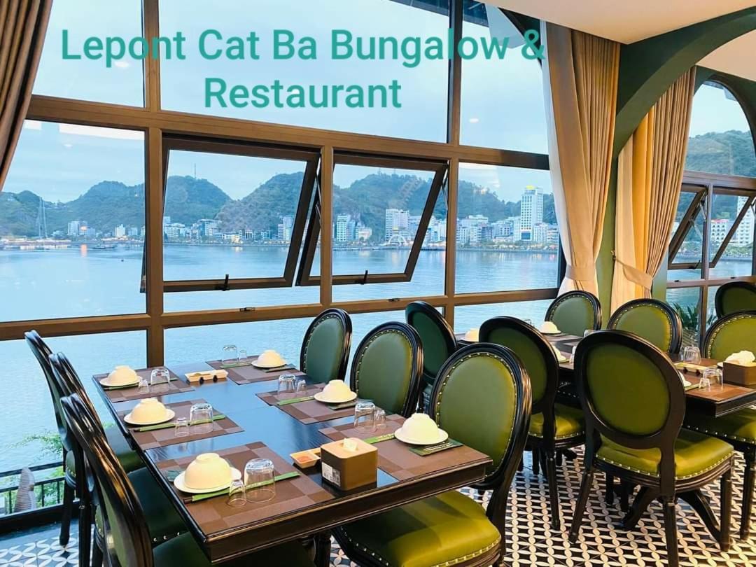 Lepont Cat Ba Bungalow Dong Khe Sau Eksteriør bilde